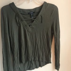 CRISS CROSS LONGSLEEVE